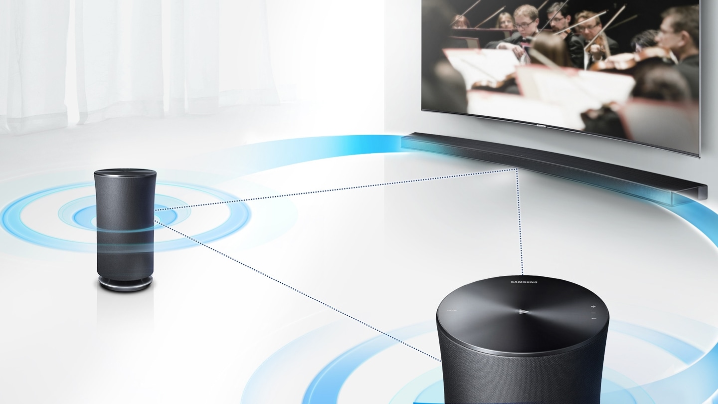 Riproduci un vero suono surround senza cavi
