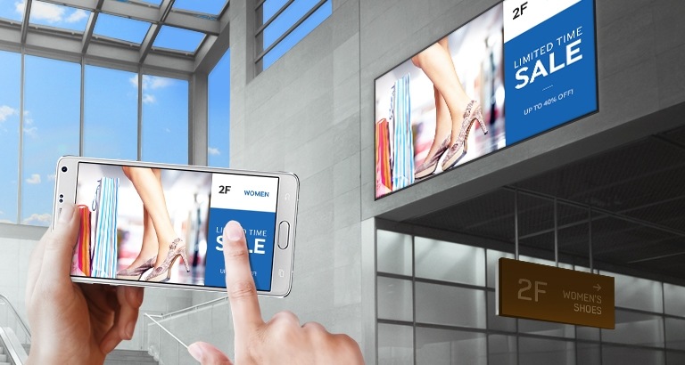 Easily and professionally manage content from a mobile device 
