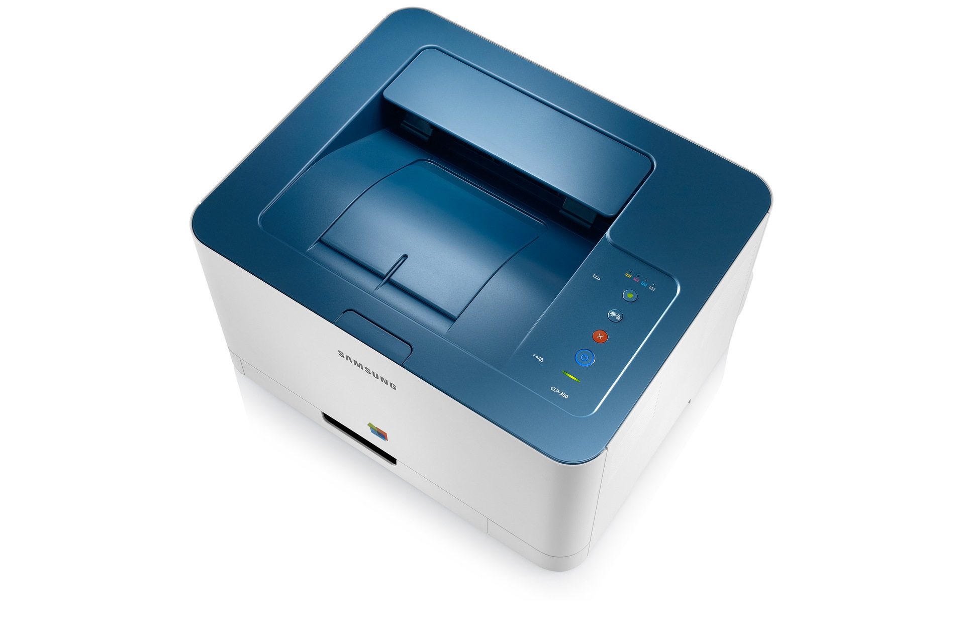 CLP-360 5 Vista angolo destro Blu