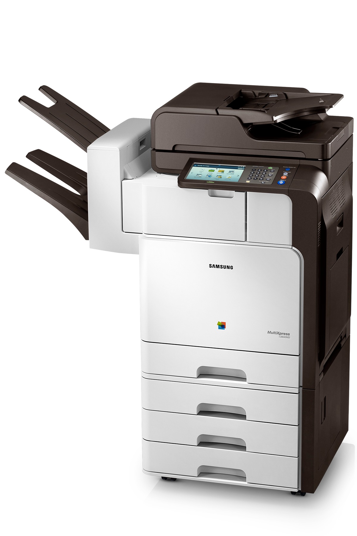 CLX-8640ND 5 Vista angolo destro Bianco