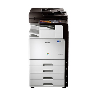CLX-9201NA Vista frontale Bianco