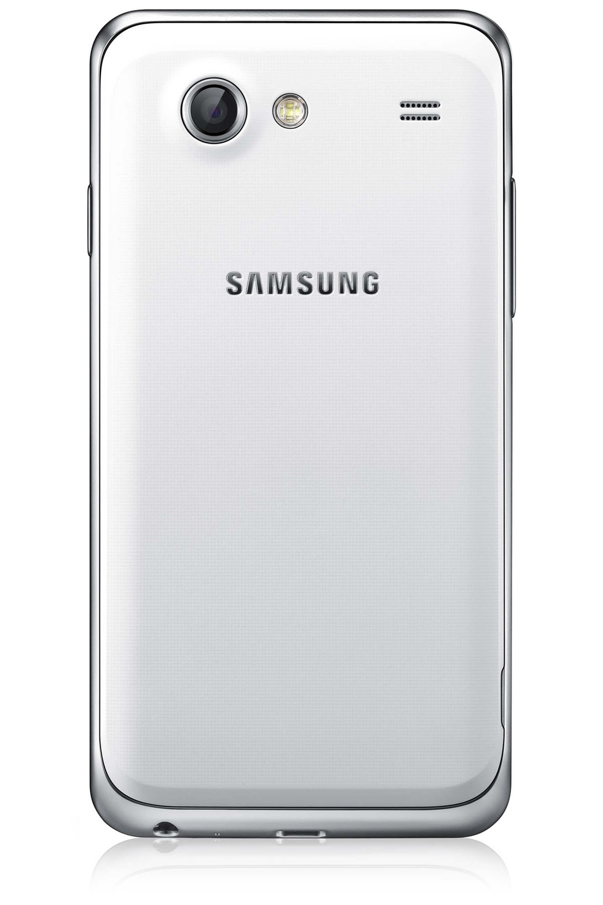 GT-I9070 6 Vista posteriore Bianco