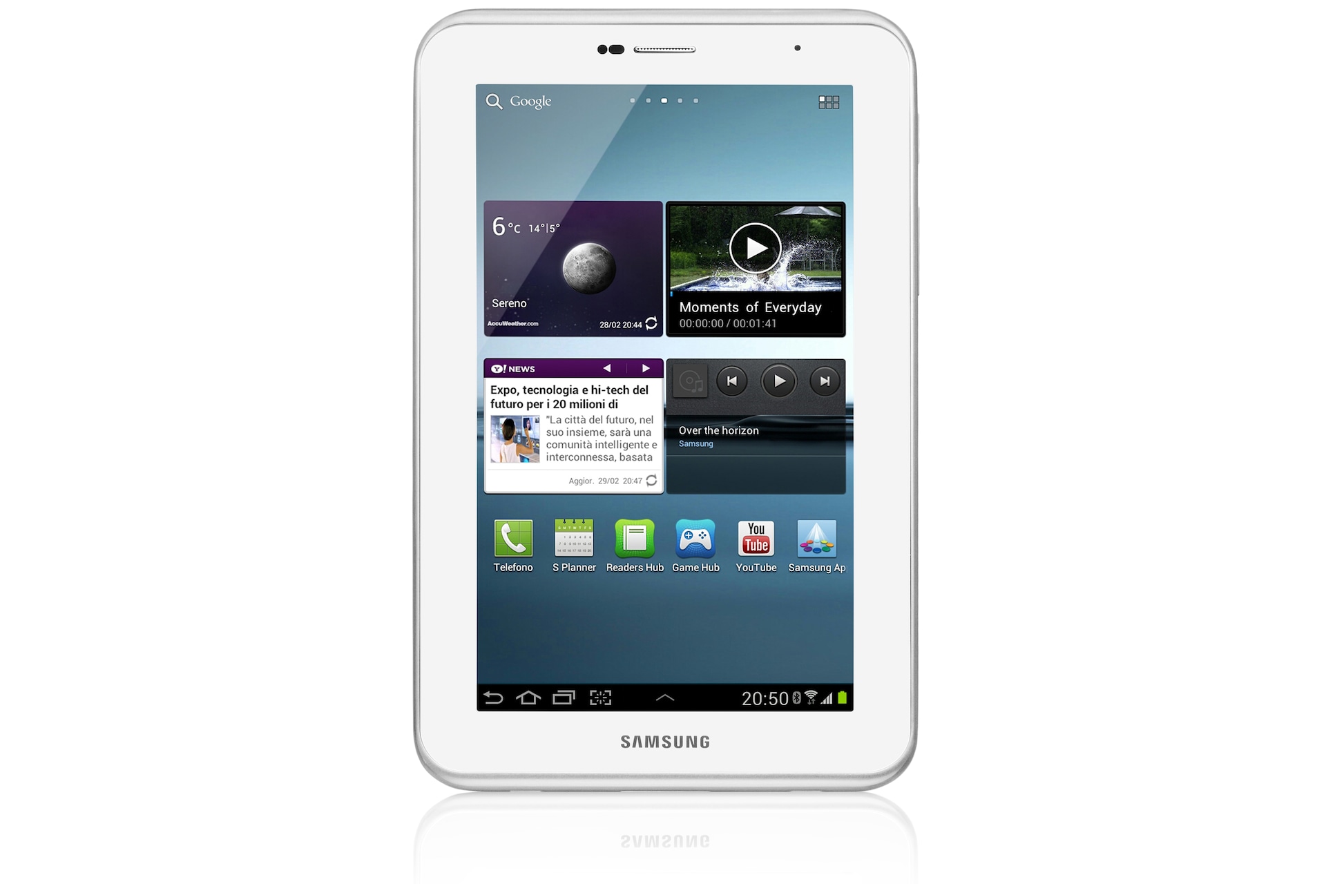 Samsung Galaxy   on Samsung Galaxy Tab 2 7 0 Wi Fi   Panoramica   Samsung