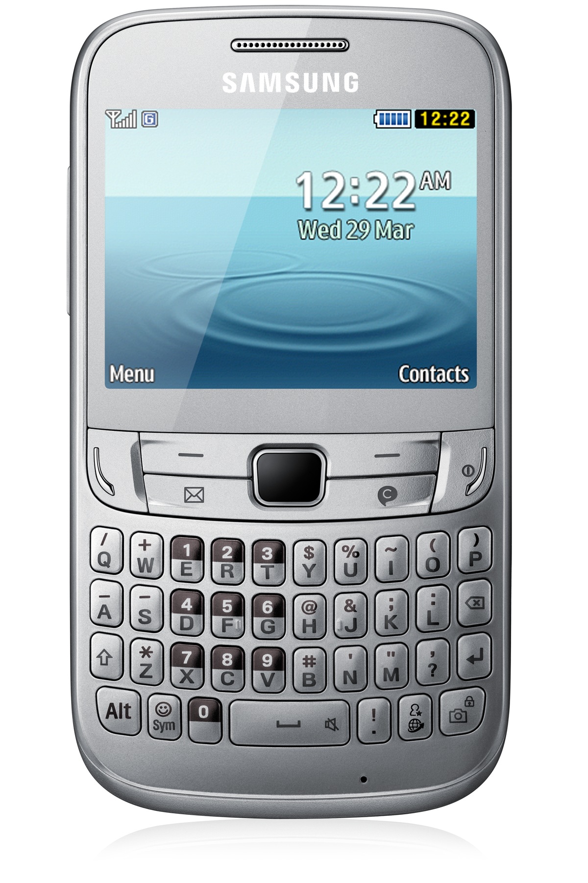 GT-S3570 1 Vista frontale Argento