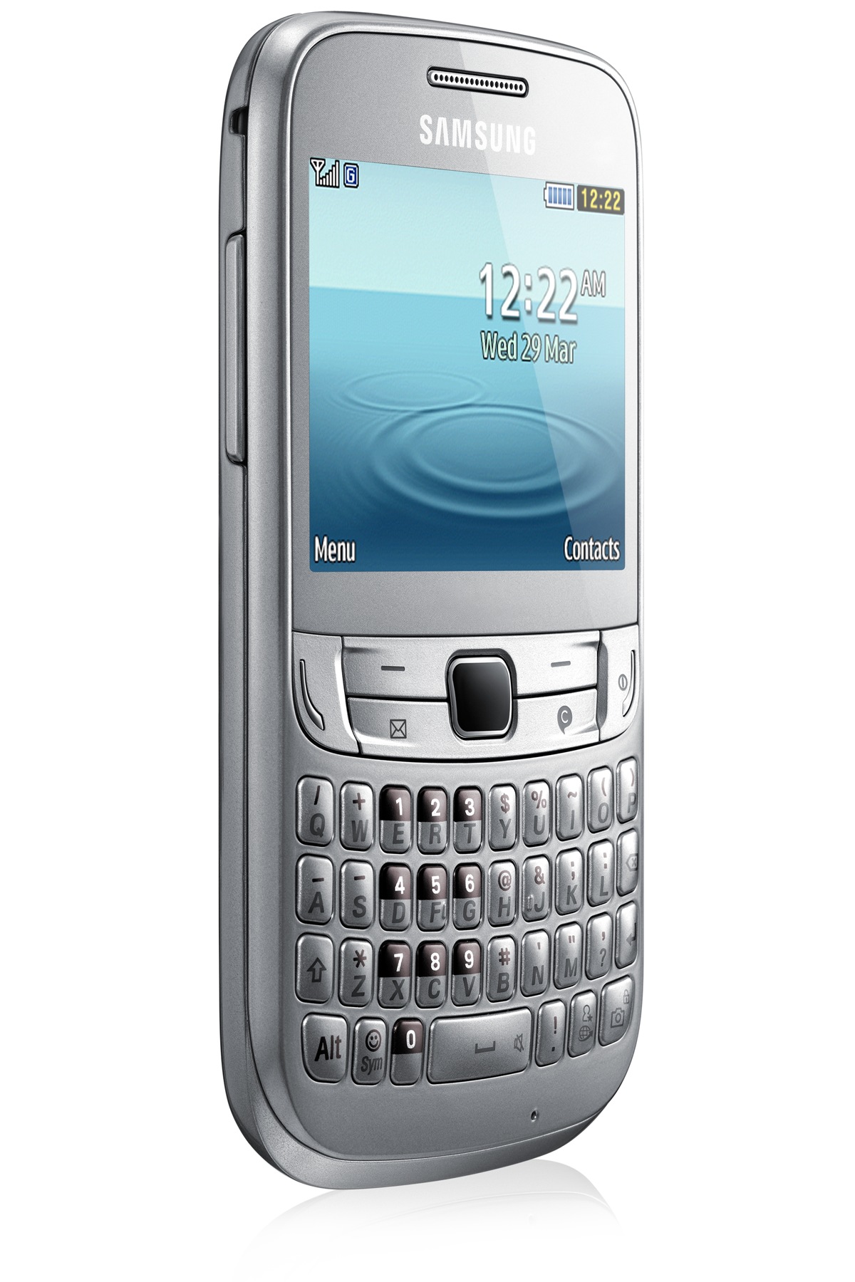 GT-S3570 3 Vista angolo sinistro Argento