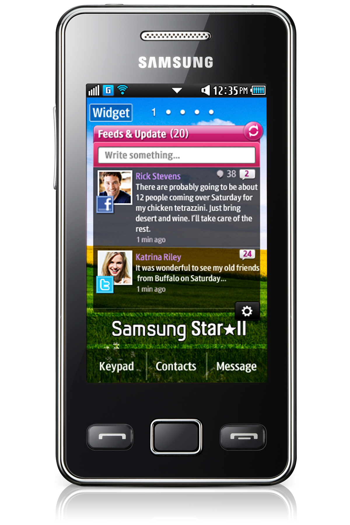 Samsung star ii s5260 инструкция