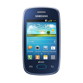 GT-S5310 Vista Frontale Blu