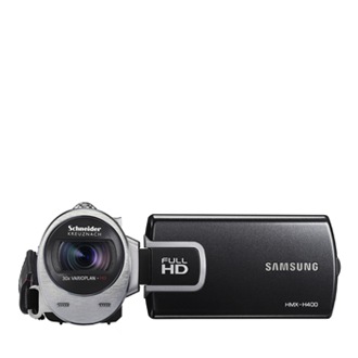 HMX-H400BP Vista frontale aperta Nero