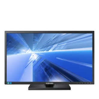 S24C450M Vista Frontale Nero
