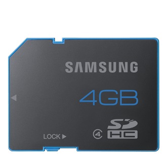 MB-SS4GB Vista frontale Nero