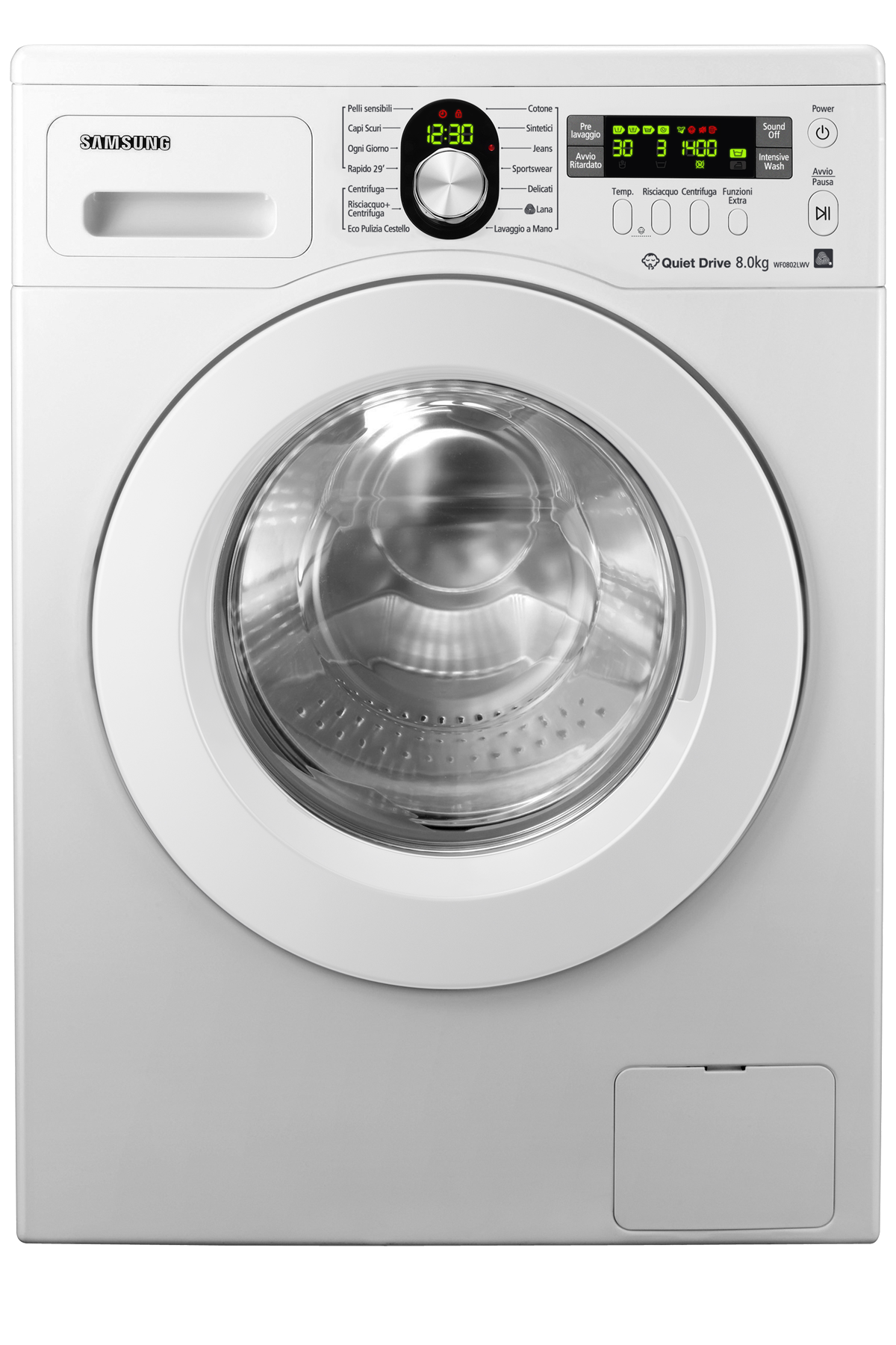 WF0802LWW/XET 1 Vista frontale