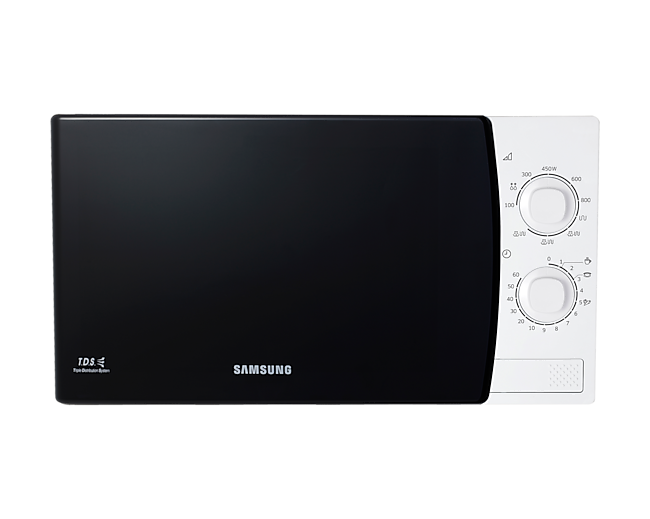 Микроволновая печь Samsung ME81KRW-1 Вид спереди Белый