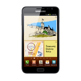 GT-N7000 Front Black
