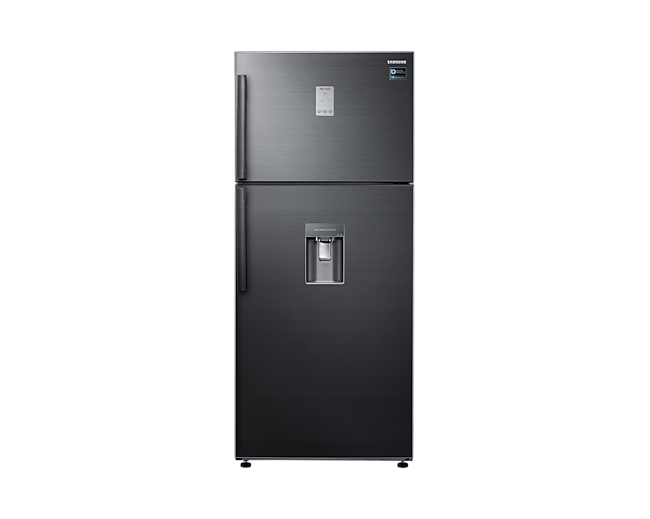 Refrigeradora Samsung Negra RT53K6541BS Top Freezer - Diesño frontal
