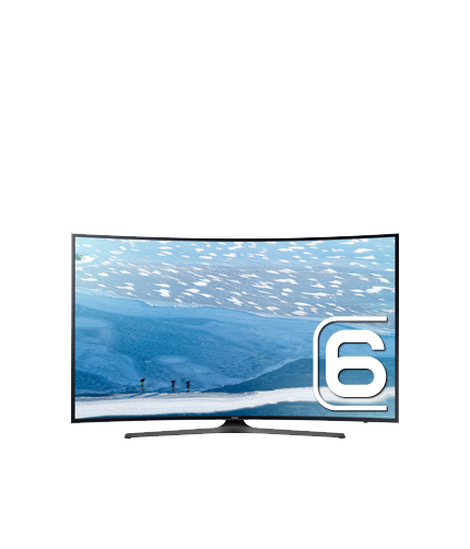 55" UHD 4K Curved Smart TV KU6500F Series 6 | UN55KU6500FXZA | Samsung