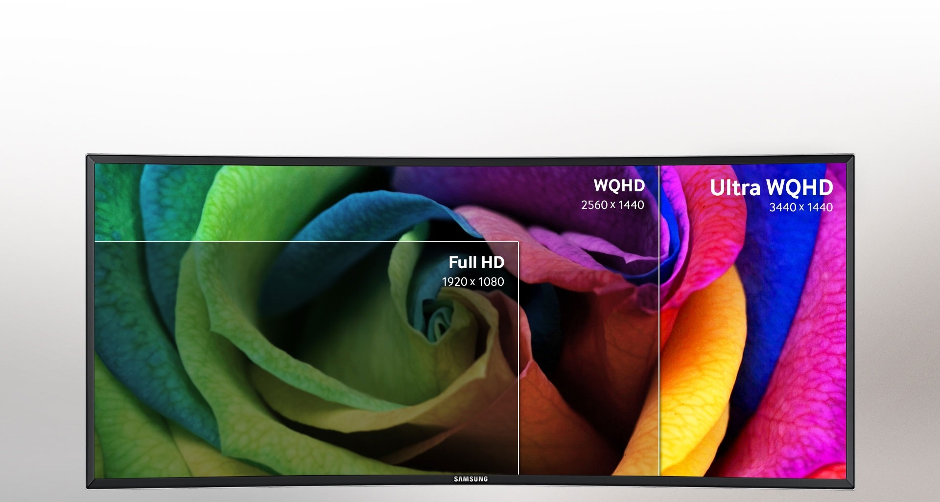 Experience vibrant picture quality with Ultra WQHD and a best-in-class contrast ratio