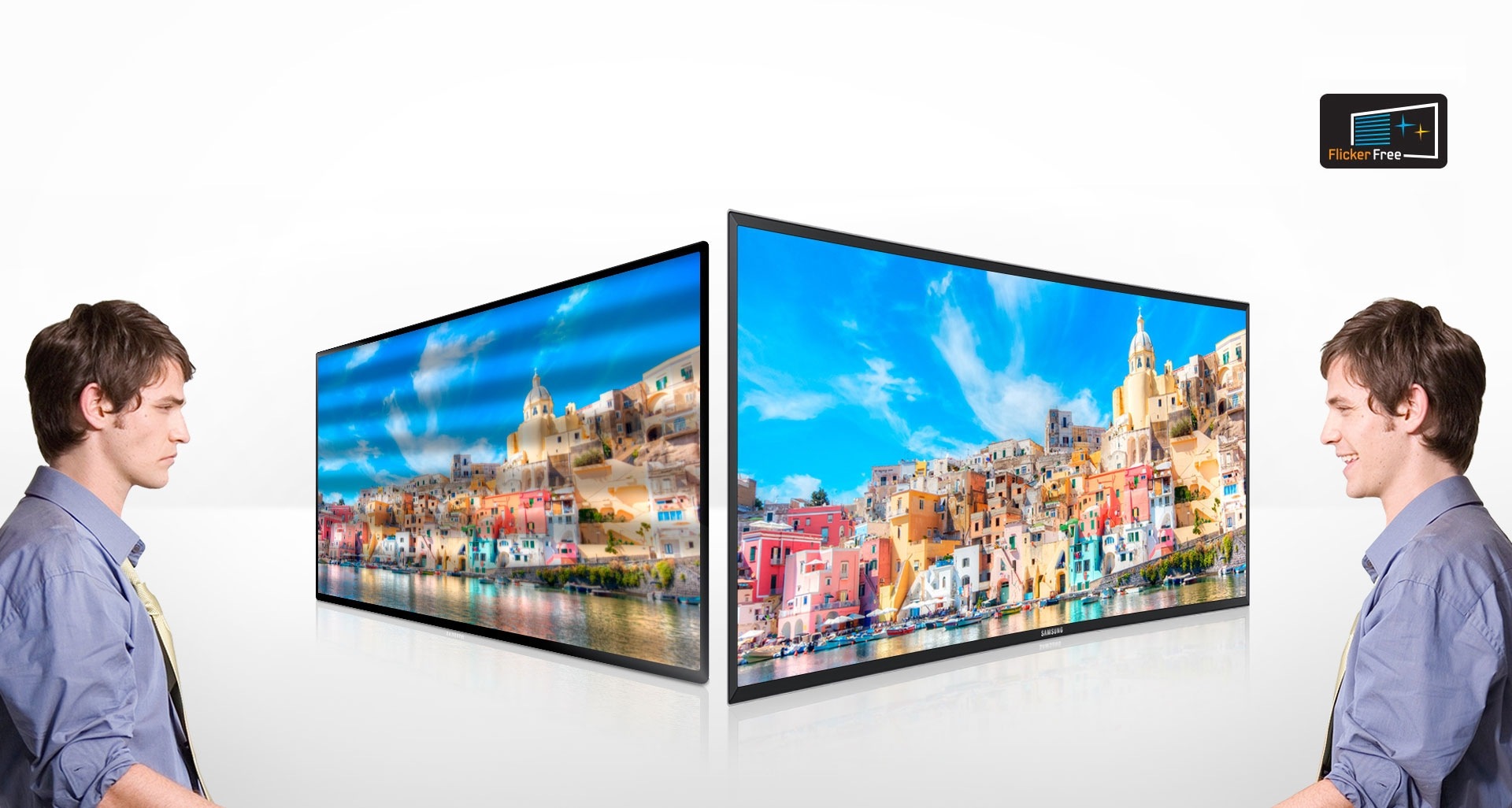 Give comfort to your eyes with Flicker Free