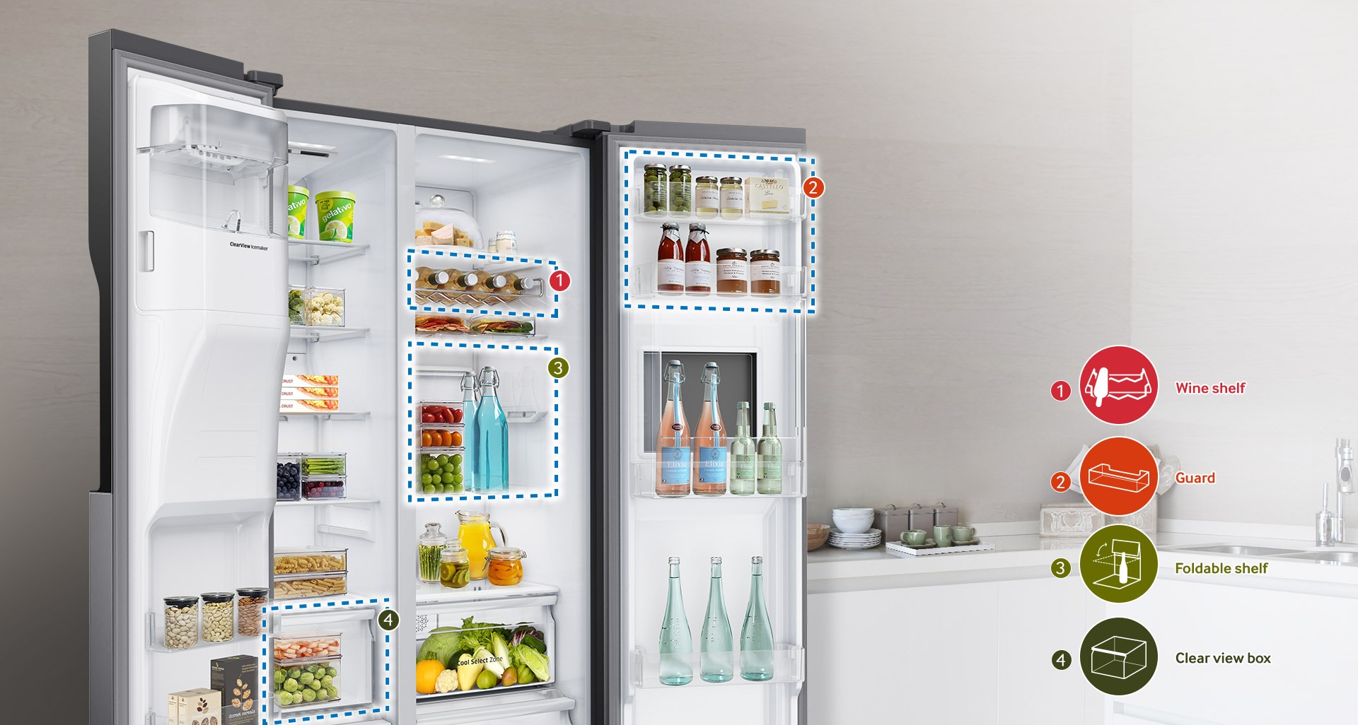 Easy to store & find