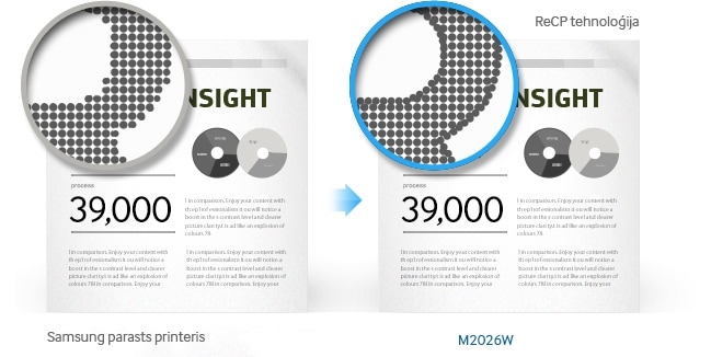 Teicama teksta un attēlu kvalitāte jūsu dokumentiem