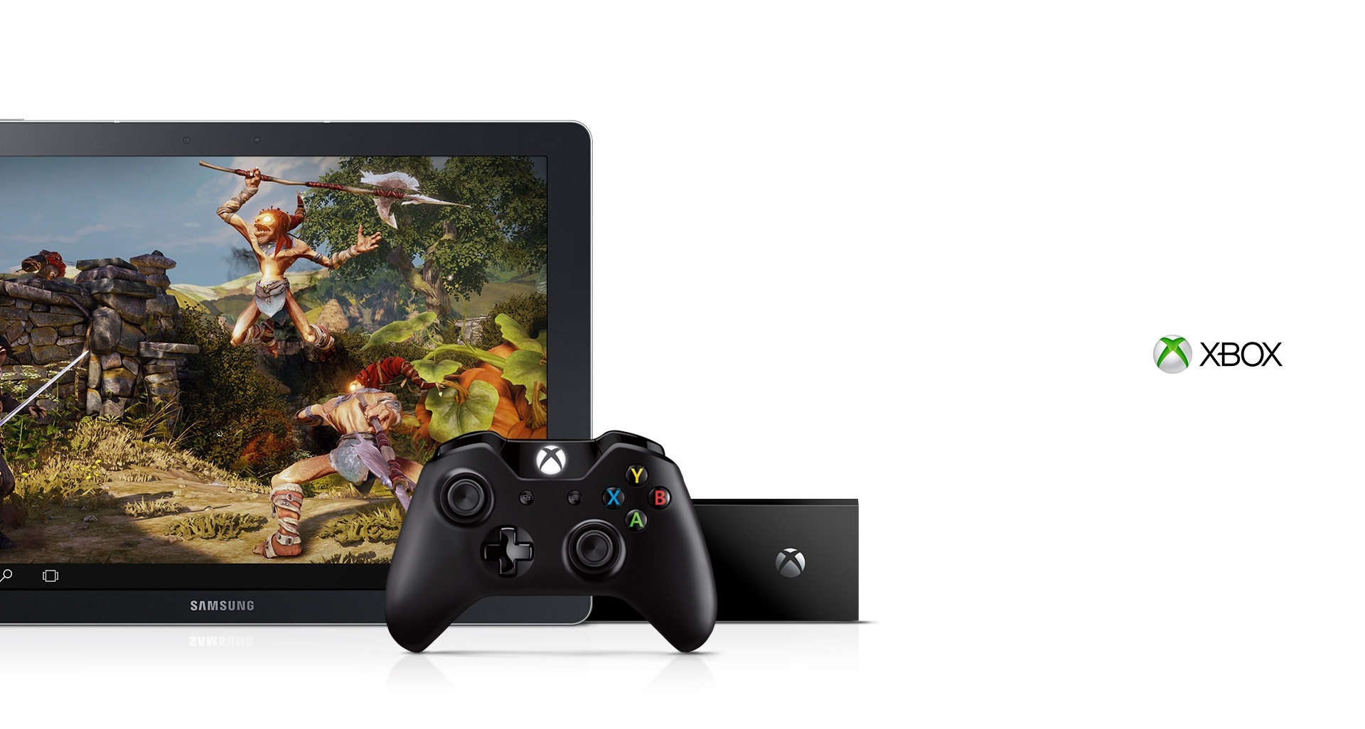 La habilidad de hacer streaming de juegos de Xbox One hacia la Galaxy TabPro S literalmente lleva tus juegos a cualquier parte.