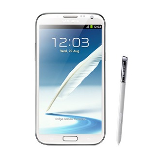 GT-N7100 Frente Blanco