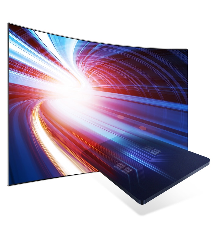 Q8C 4K Curved Smart QLED TV: Q Engine