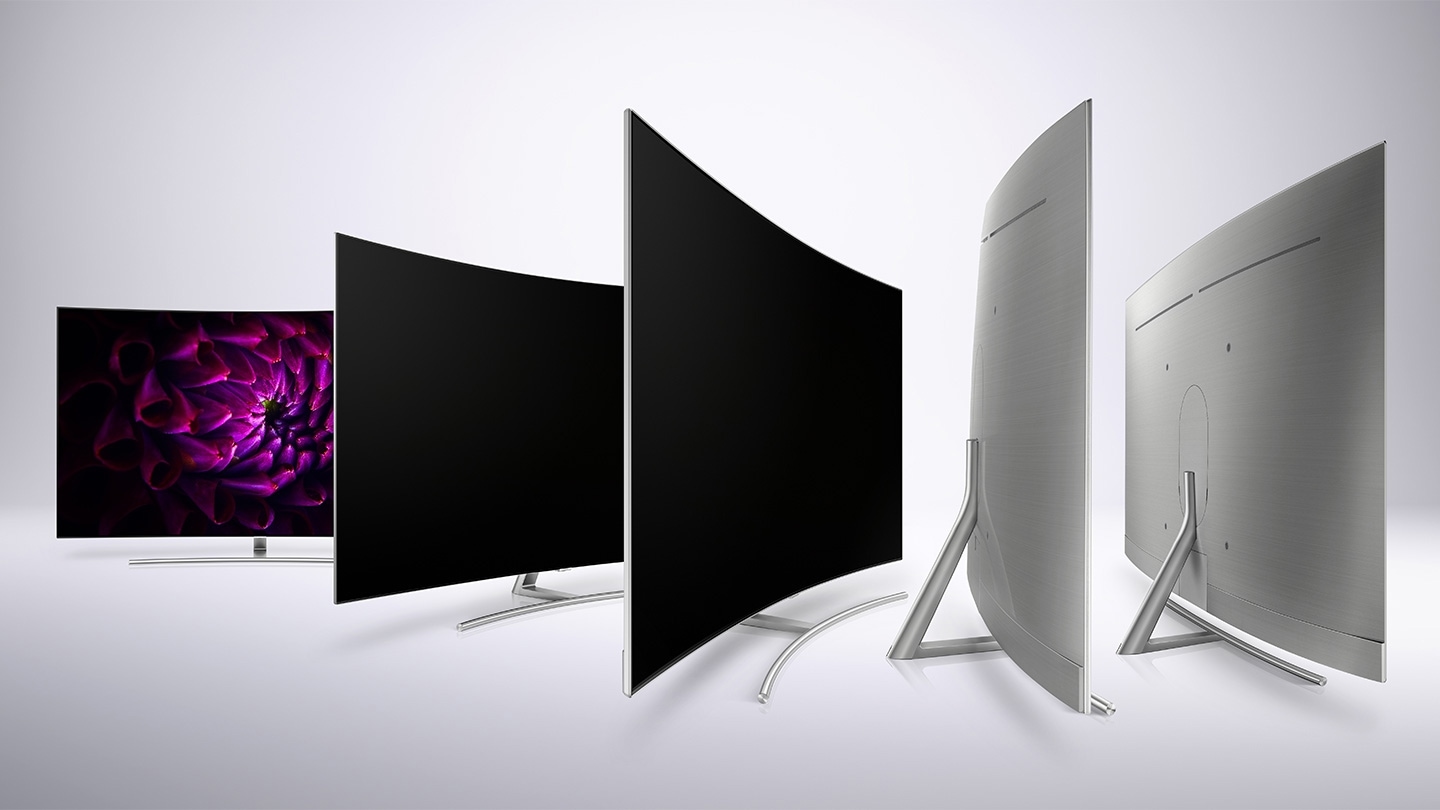 Q8C 4K Curved Smart QLED TV: Boundless 360° Design