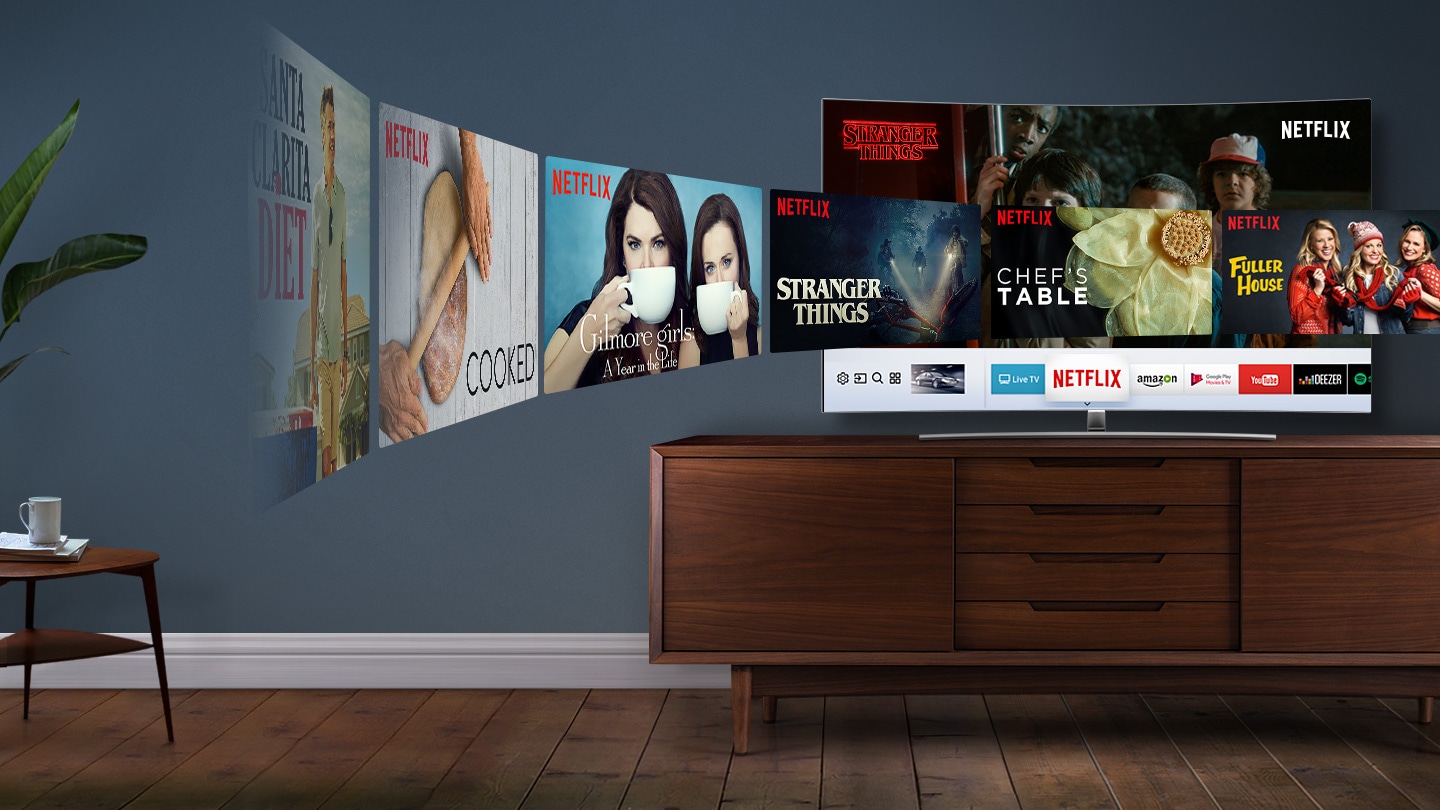 Q8C 4K Curved Smart QLED TV: Smarter than ever