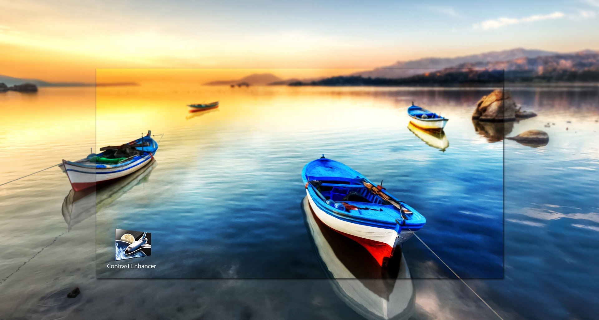 UHD 4K Flat Smart TV JU7000 Series 7: Contrast Enhancer