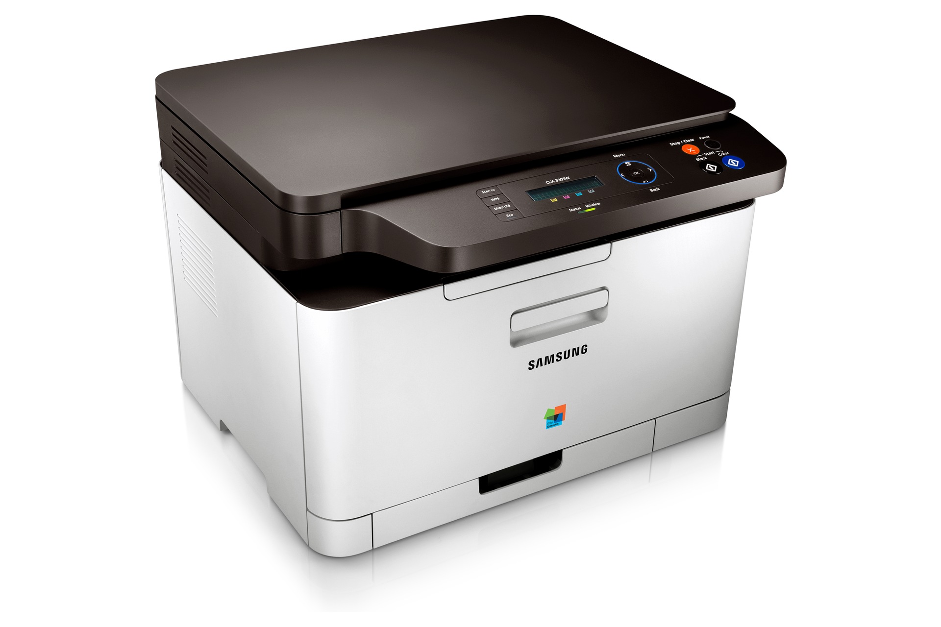 CLX-3305W 4 Left Angle Silver