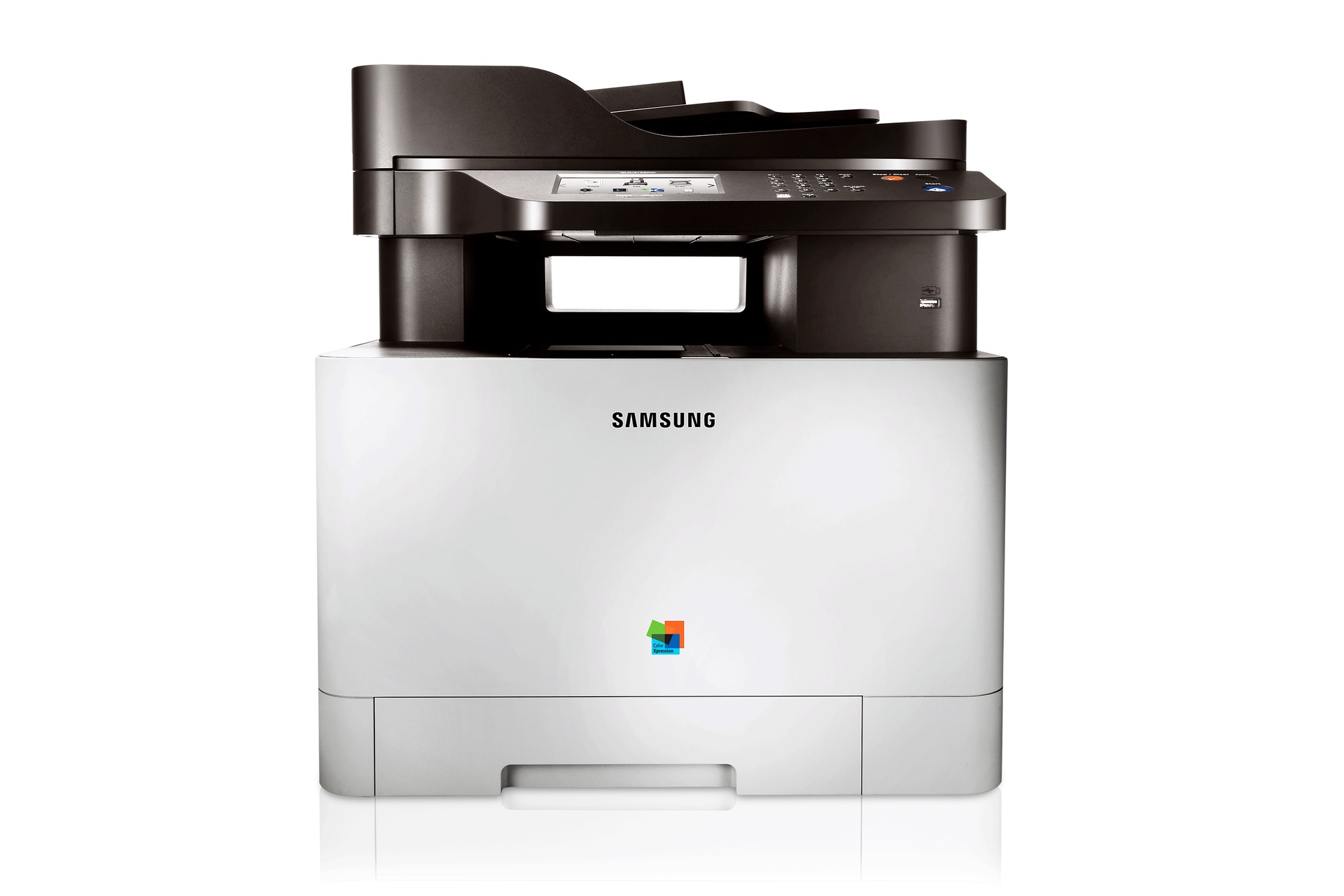 CLX-4195FW 1 Front Silver