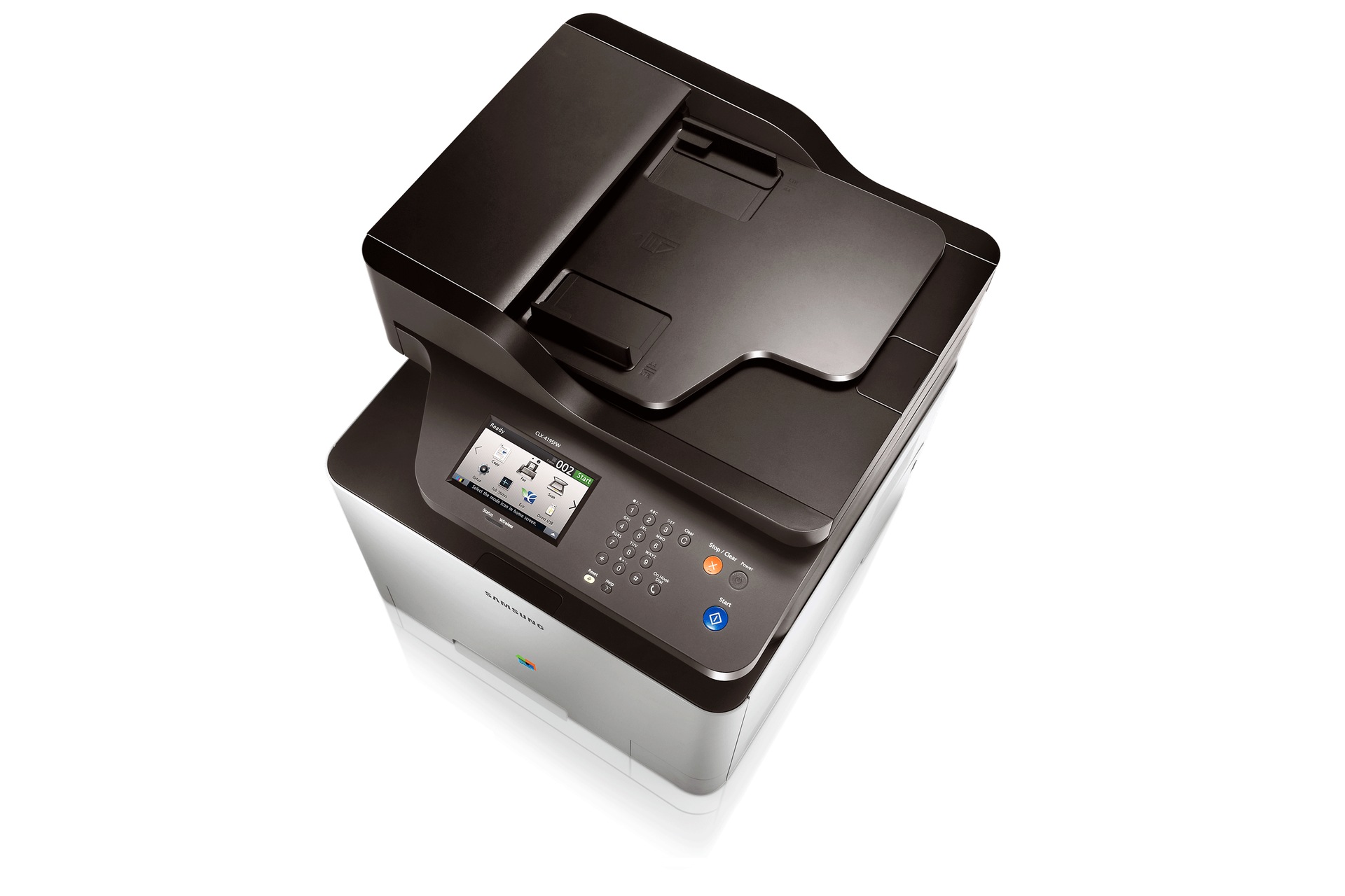 CLX-4195FW 7 Top Silver
