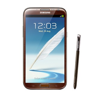 GT-N7100 Front Brown