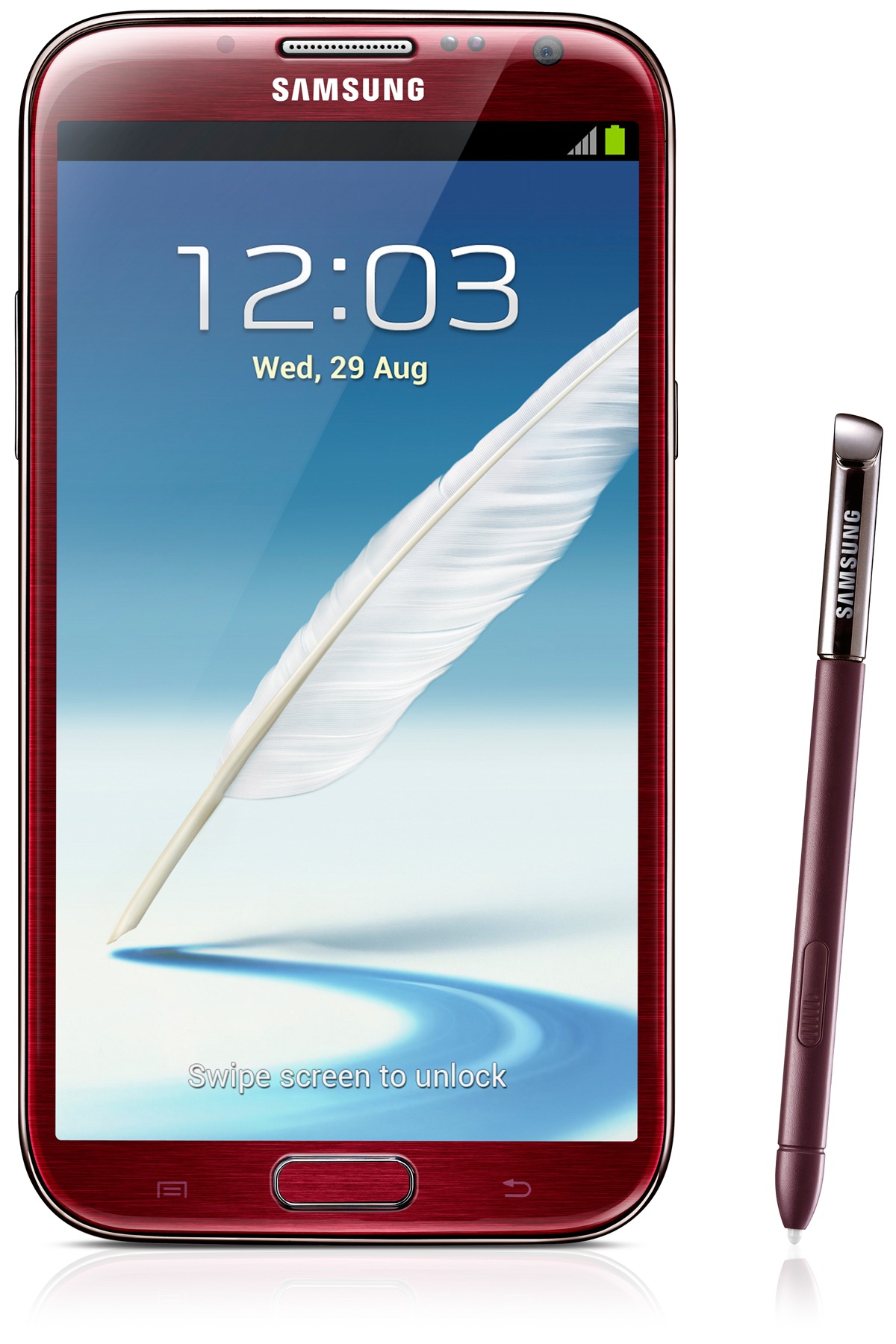 GT-N7100 64 Front Red