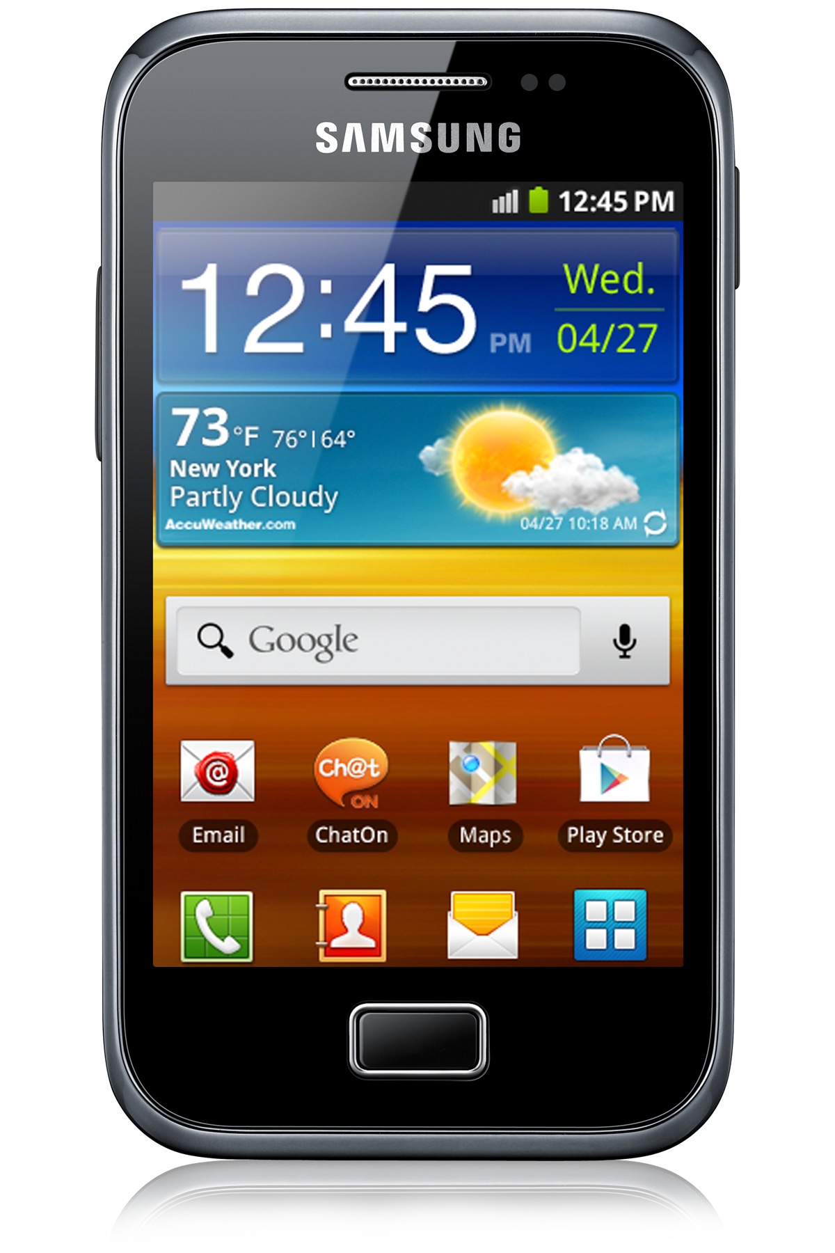 GT-S7500 1 Front Black