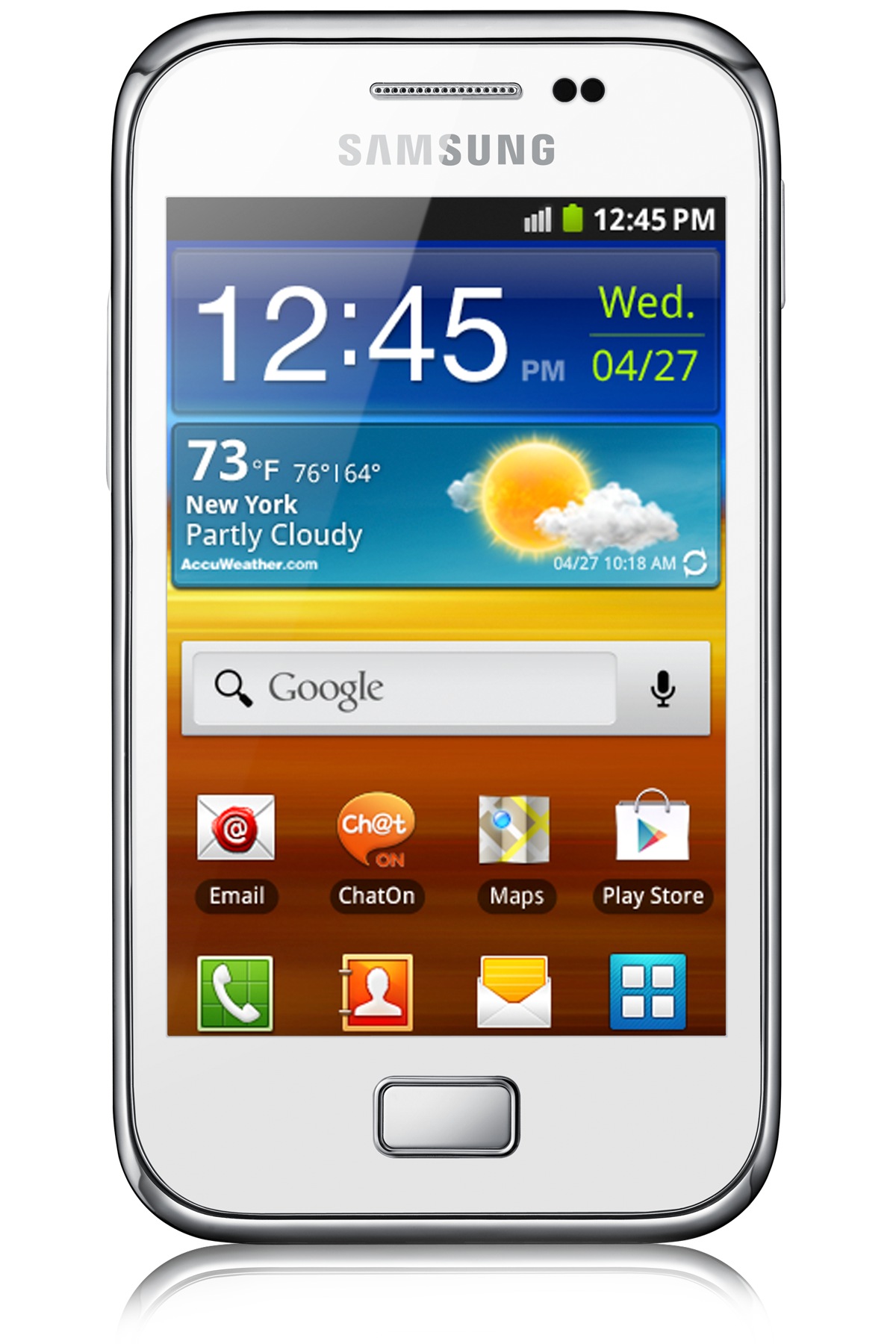 GT-S7500 10 Front White