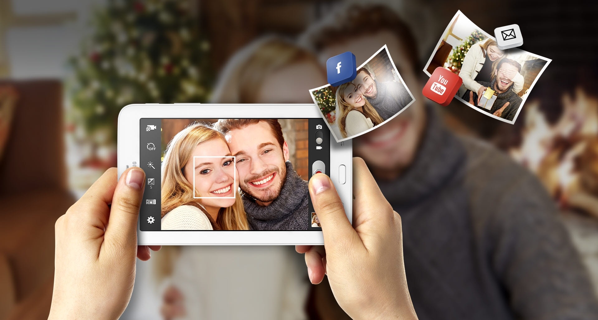 Un appareil photo intelligent avec des fonctionnalités amusantes