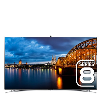 UE55F8000SL Voorzijde Zwart