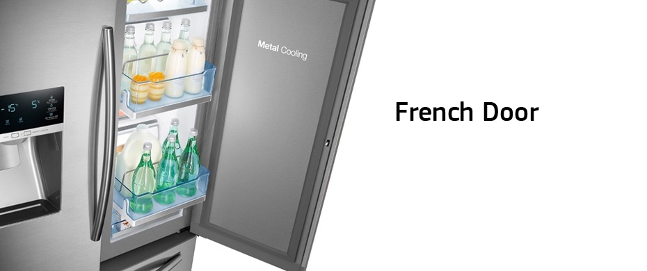 Kjøleskap french door
