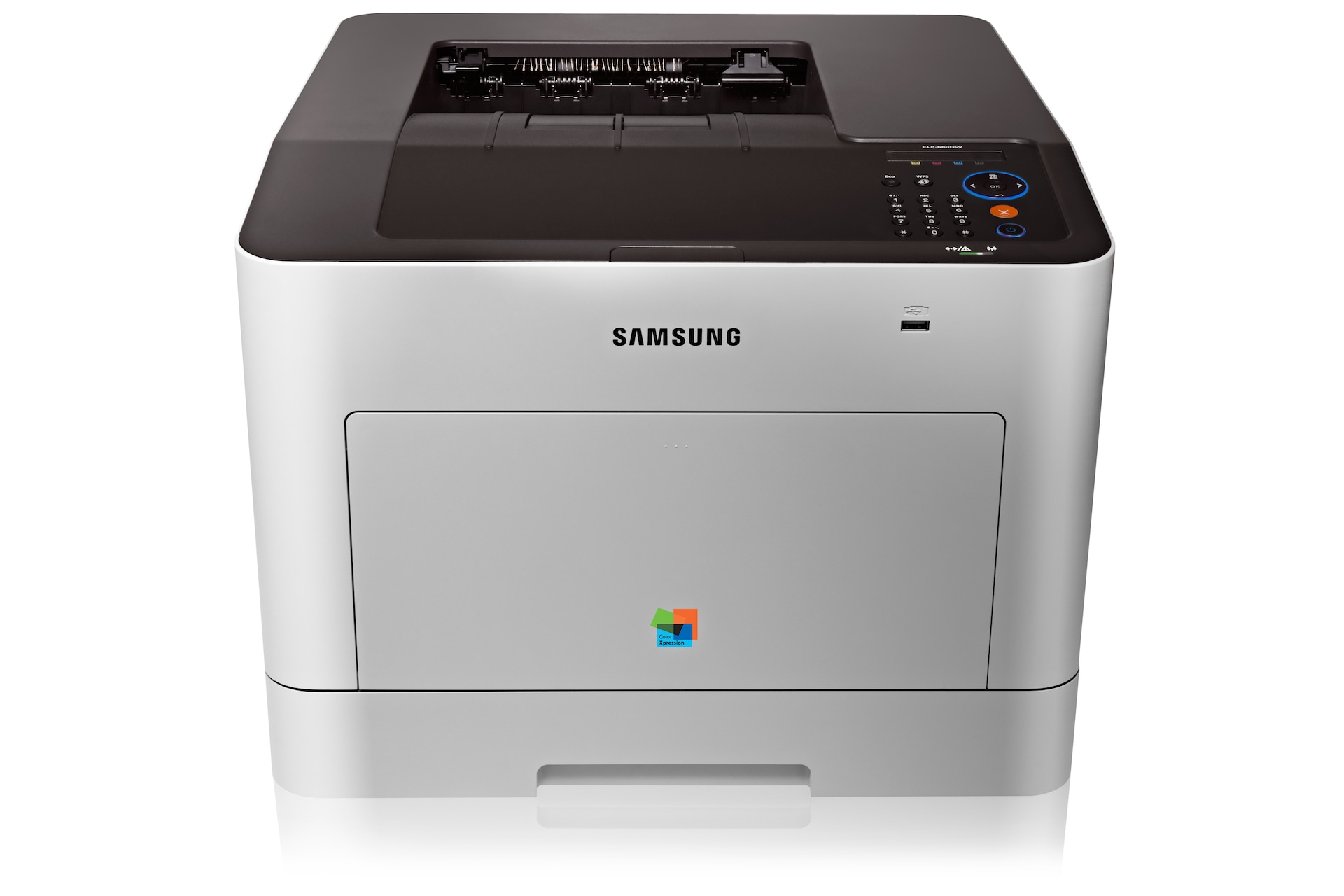 CLP-680DW Forside Sølv