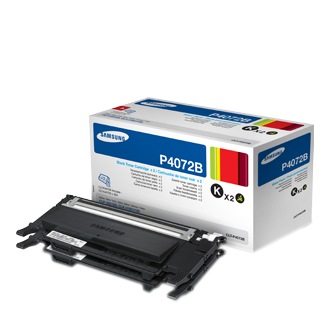 Økonomipakning 2 x Svart Lasertoner CLT-P4072B