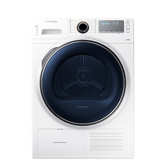 DV80H8100HW/EE Forside Hvit