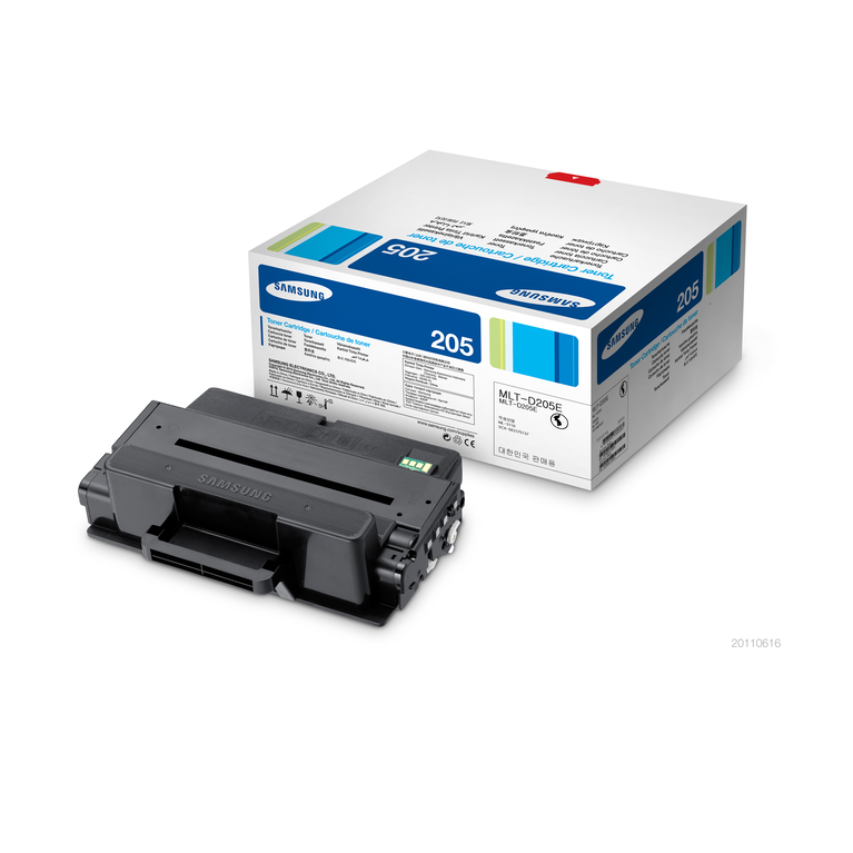 Svart Lasertoner MLT-D205E D205E Dynamisk Svart