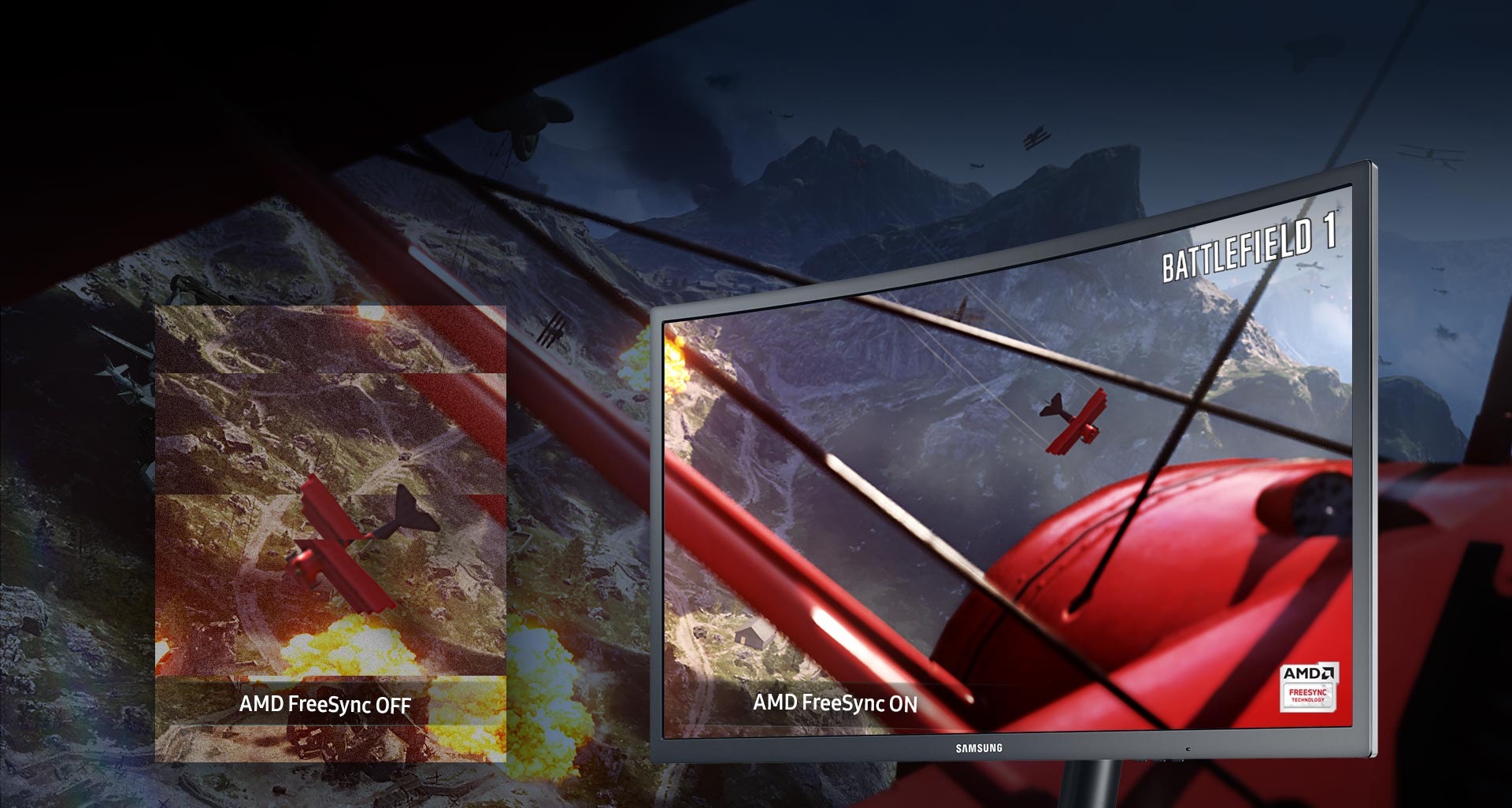 Smooth gameplay with AMD FreeSync | Samsung NZ