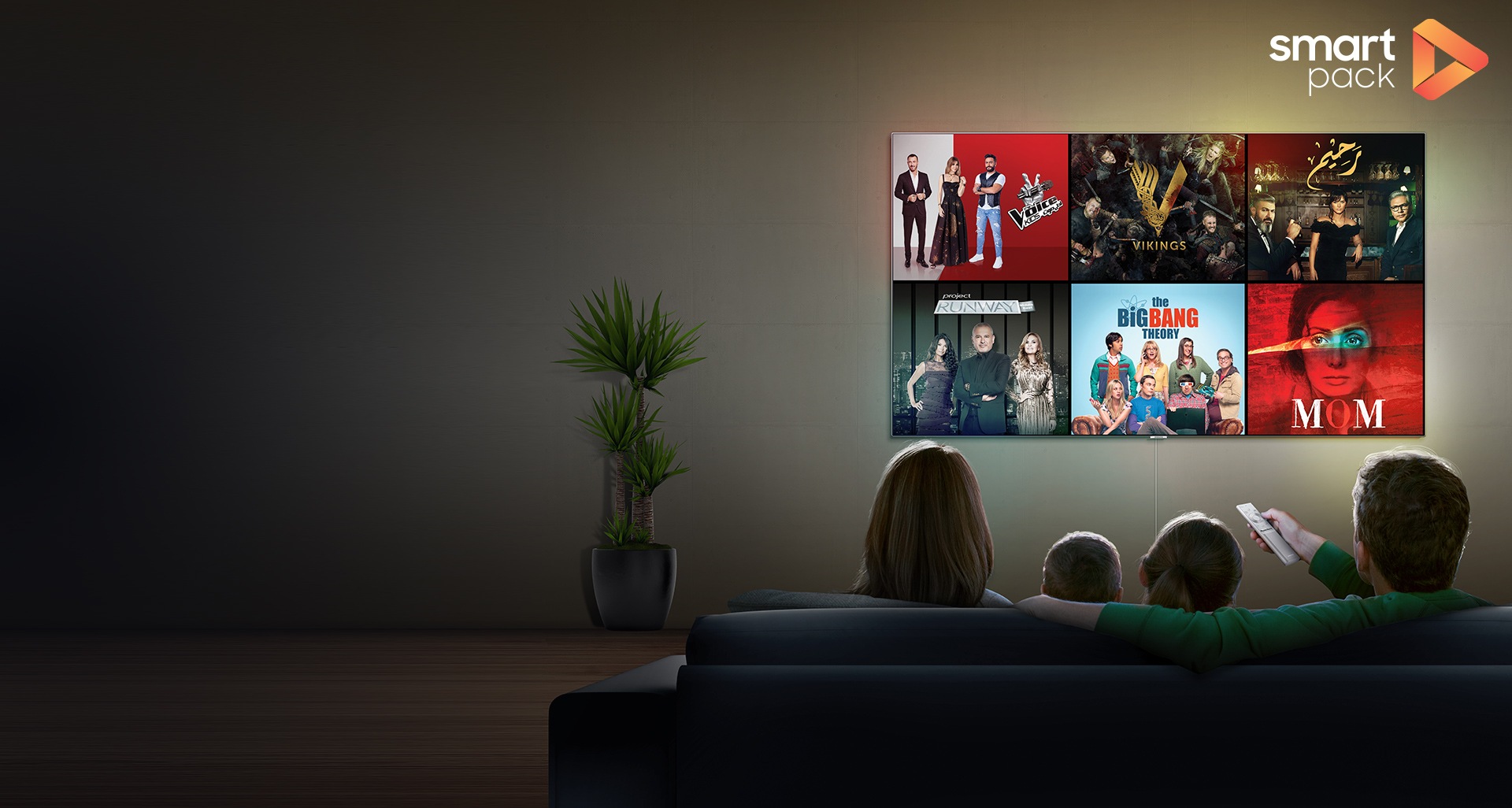 Enjoy non-stop entertainment with Samsung Smart Pack