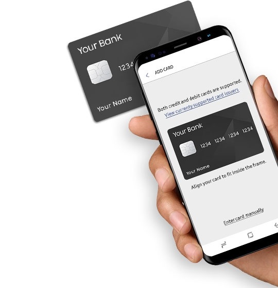 Add card to Samsung Pay