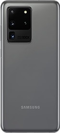 Cosmic Gray Galaxy S20 Ultra in Cosmic Gray seen from the rear