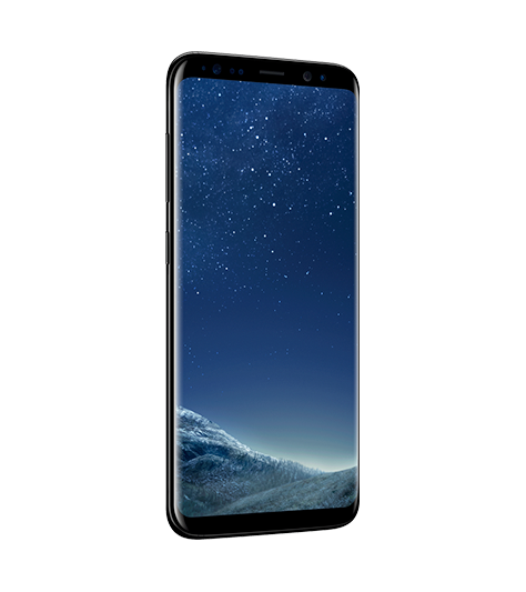 Galaxy S8_noir_vue frontale