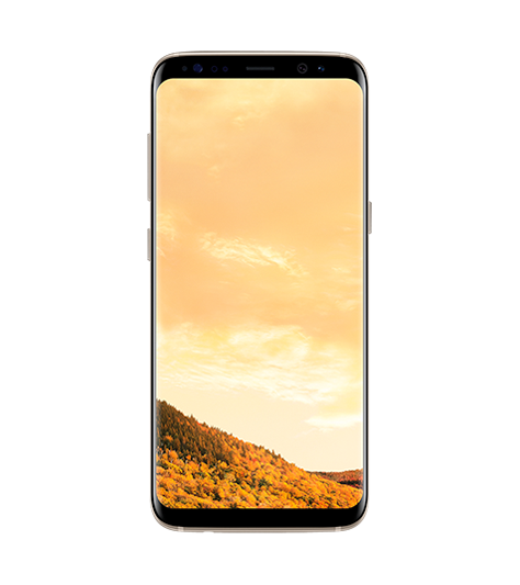 Galaxy S8_noir_vue frontale