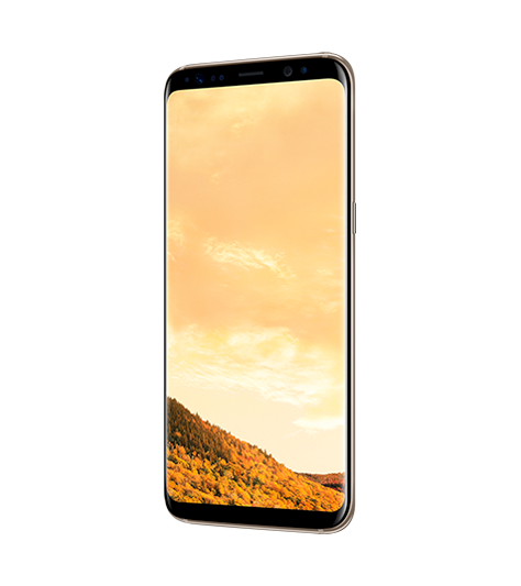Galaxy S8_noir_vue frontale